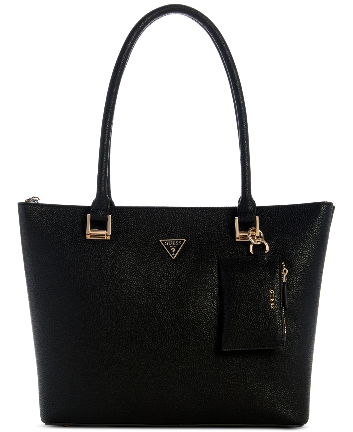 Micaela Large Tote Bag - Black
