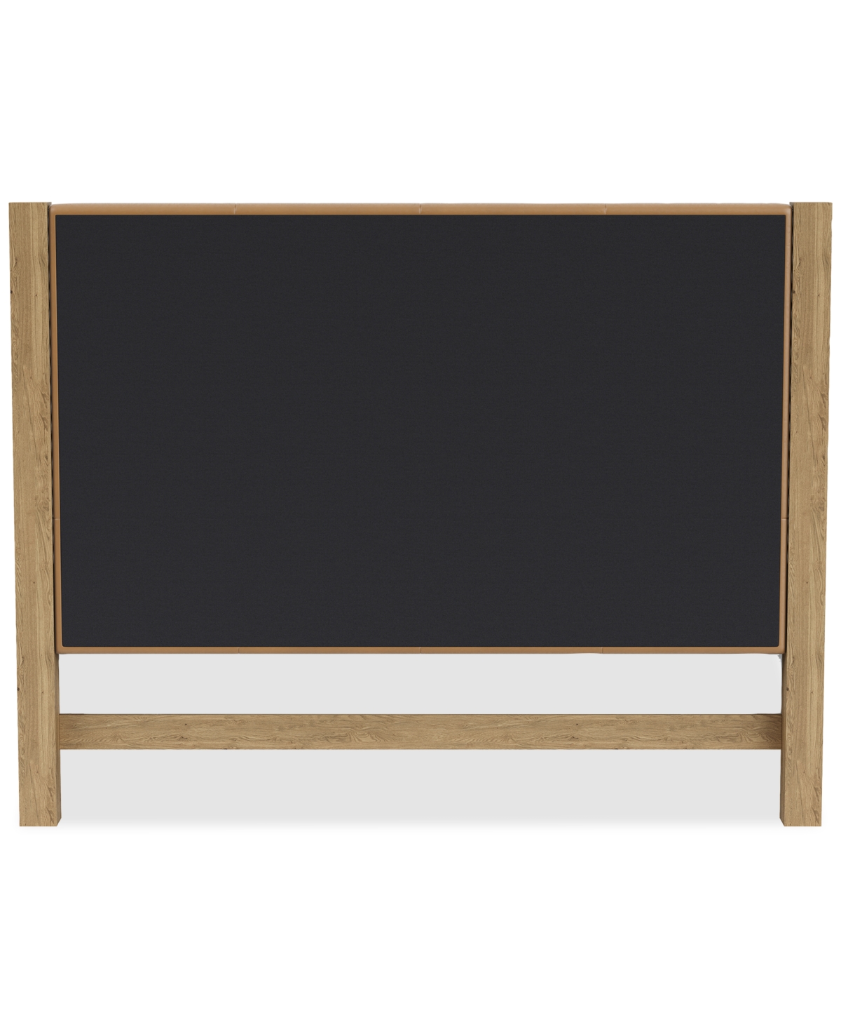 Macy's Davie Queen Leather Bed, Created For  In Brown