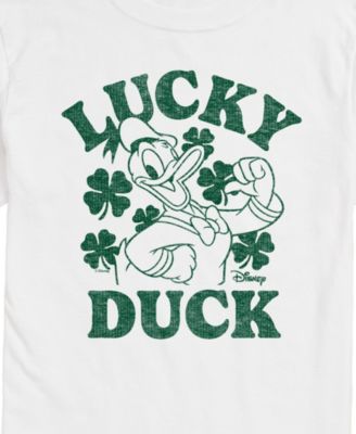 Men's Disney Donald Duck Lucky Duck Short Sleeve T-Shirt