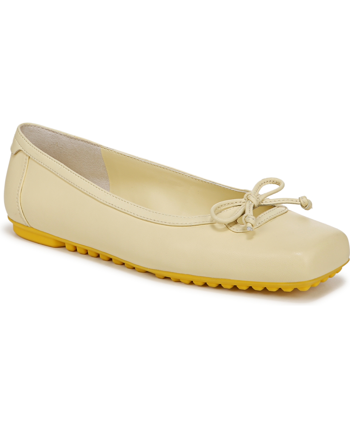 FRANCO SARTO WOMEN'S IMARA SQUARE TOE BALLERINA FLATS 