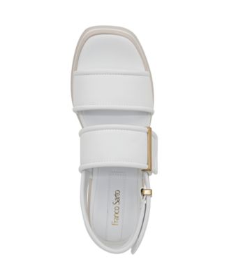 Piper Square Toe Slingback Platform Sandals