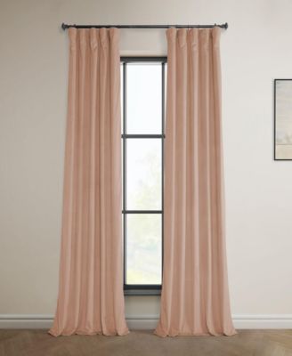 Heritage Plush Velvet Room Darkening Curtain