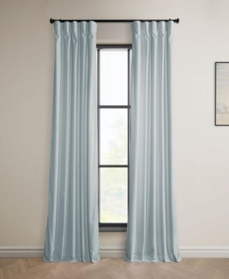 Half Price Drapes Heritage Plush Velvet Room Darkening Curtain