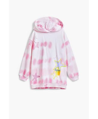 Girls Girls's Tie-Dye Sweatshirt Dress