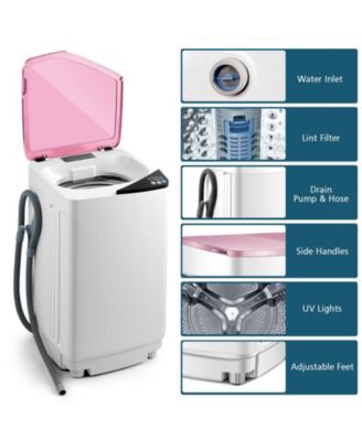 Full-Automatic Washing Machine with Built-in Barrel Light