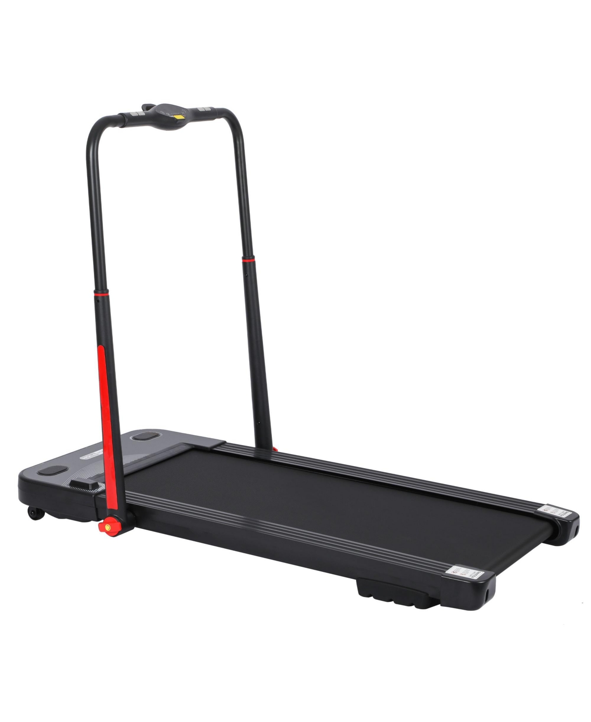 2 In 1 Treadmill and Under Desk Walking Pad with Non Slip Surface and Powerful Motor for Active Lifestyle, Exercise, and Fitness Activities