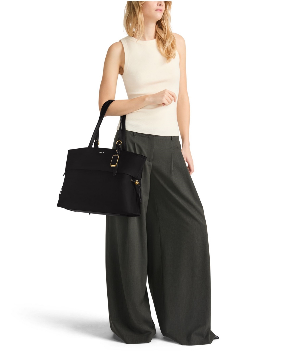 Tumi Voyageur Cam Large Tote In Light Mauve