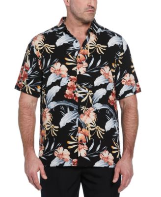 Cubavera - Men's Big & Tall Tropical Floral Shirt