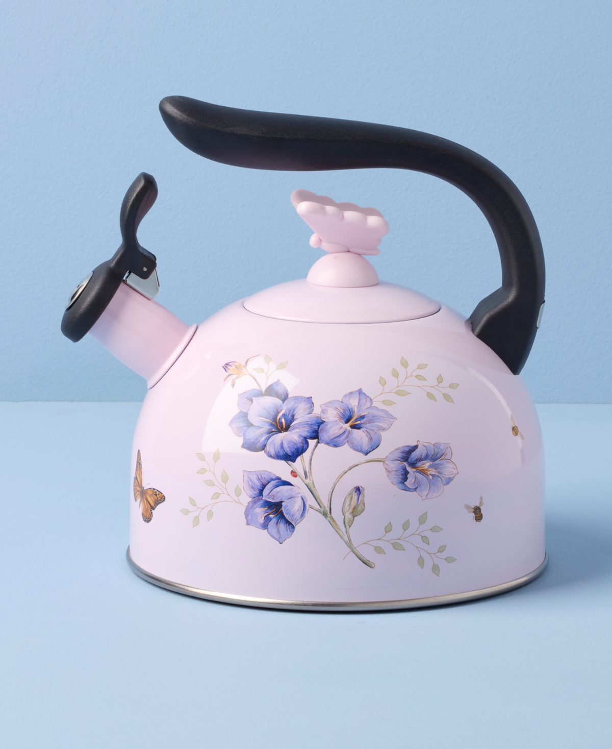 Lenox Butterfly Meadow Colors Tea Kettle In Multi