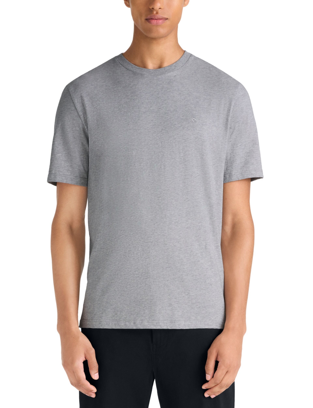 Scotch & Soda Men's Essential Logo T-shirt In Gray