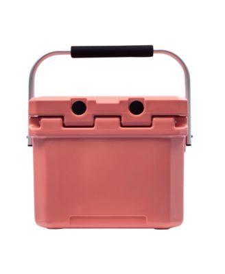 10 | 10.6 Qt. Premium Cooler with 2 Molded-in Cup Holders & Folding Aluminum Handle