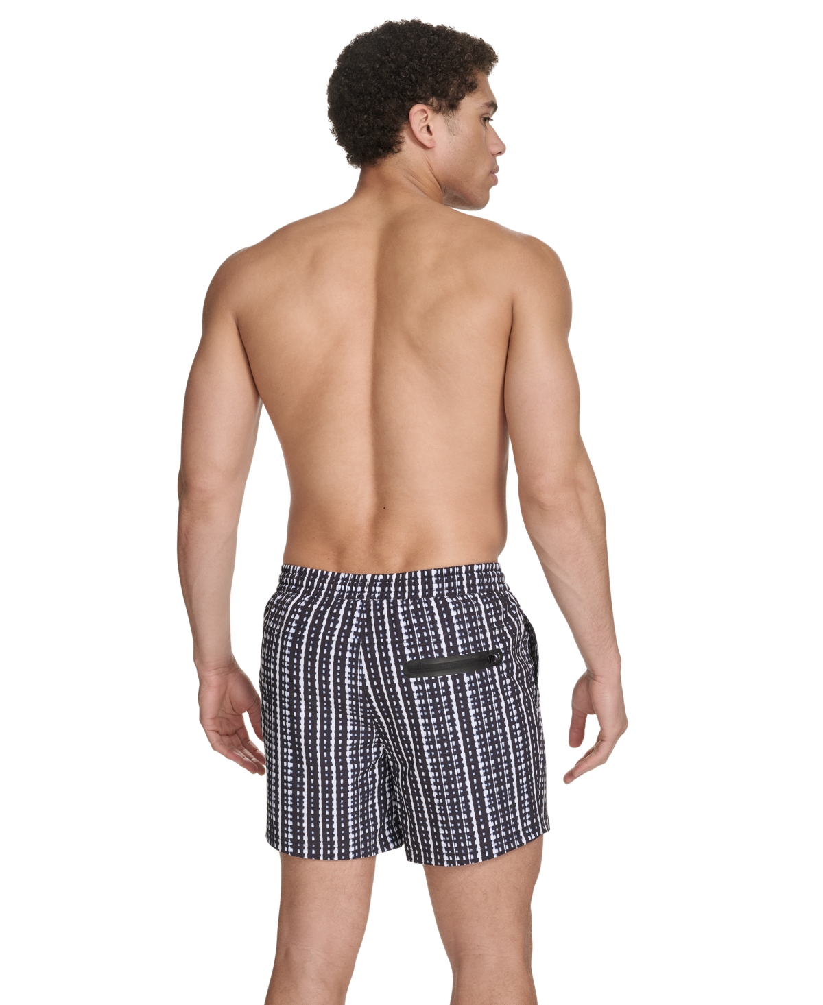 CALVIN KLEIN MEN'S STRETCH MODERN EURO 5" SWIMSUIT 