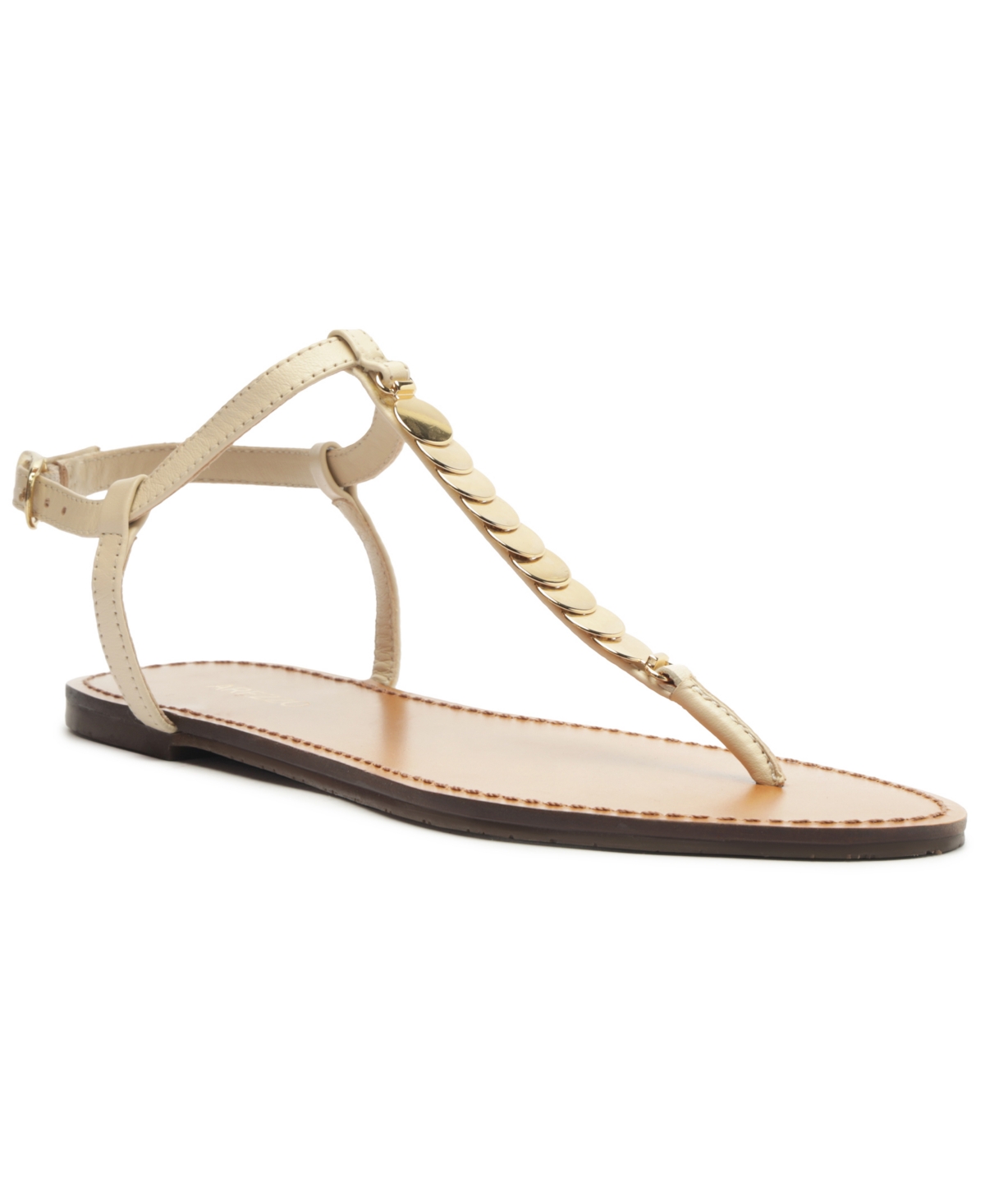 Arezzo Bristol T-strap Sandal In Panacota