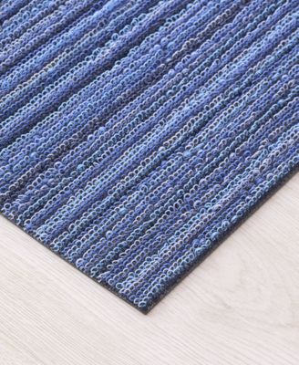 Skinny Stripe Shag Utility Mat, 24" x 36"