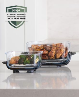 Crispi 4-in-1 Portable Glass Air Fryer Cooking System