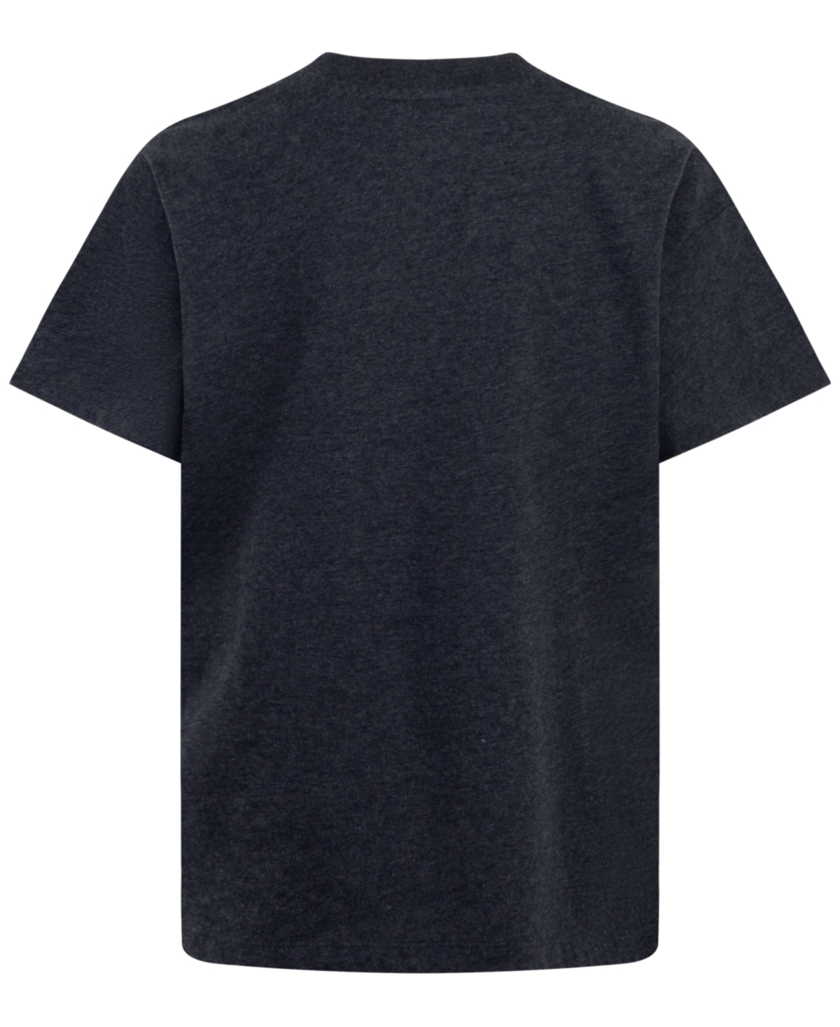 Shop Hurley Big Girls Cosmic Bloom Oversized Graphic T-shirt In Black Heather