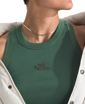 Women's Ribbed Slim-Fit Tank Top