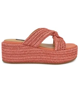 Women's Cerry Woven Platform Wedge Sandals