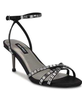 Women's Amseta Strappy Embellished Stiletto Sandals