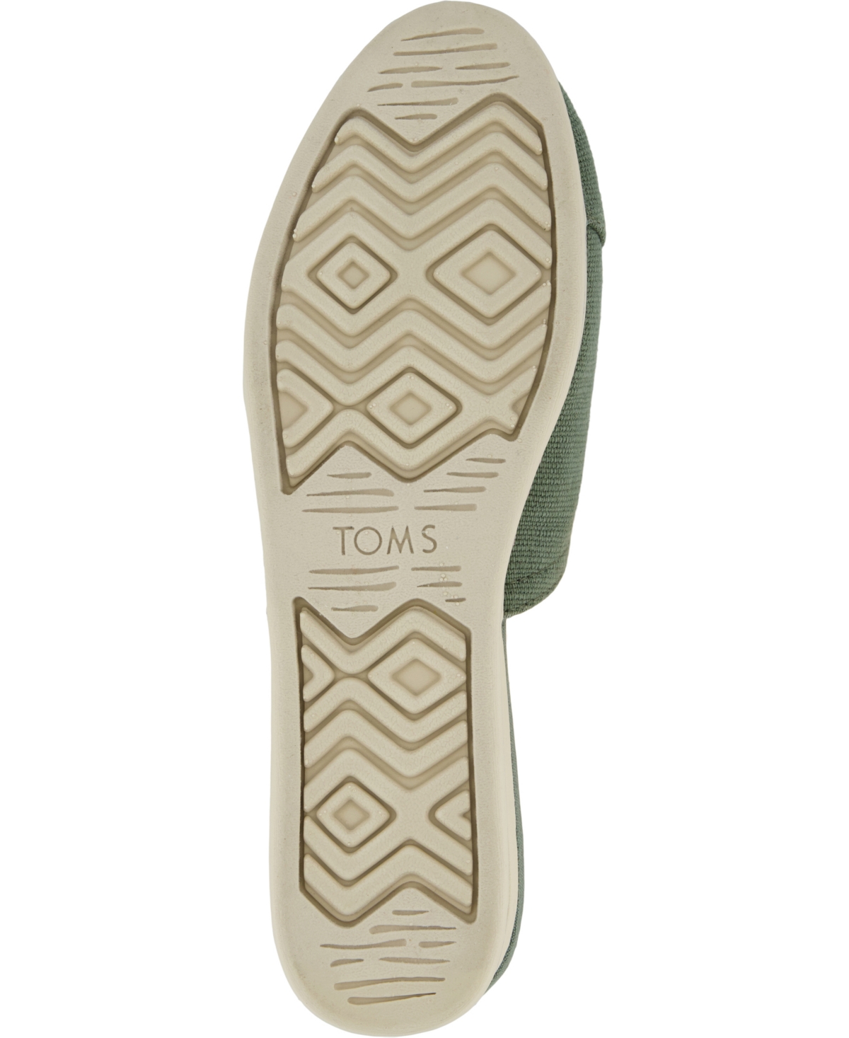 Shop Toms Women's Alpargata Espadrille Almond Toe Mules In Bonsai Green Heritage Canvas