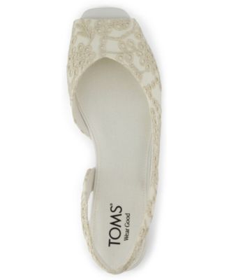 Women's Briella Open Toe Slingback Flat Sandals