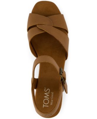 Women's Isla Open Toe Wedge Sandals