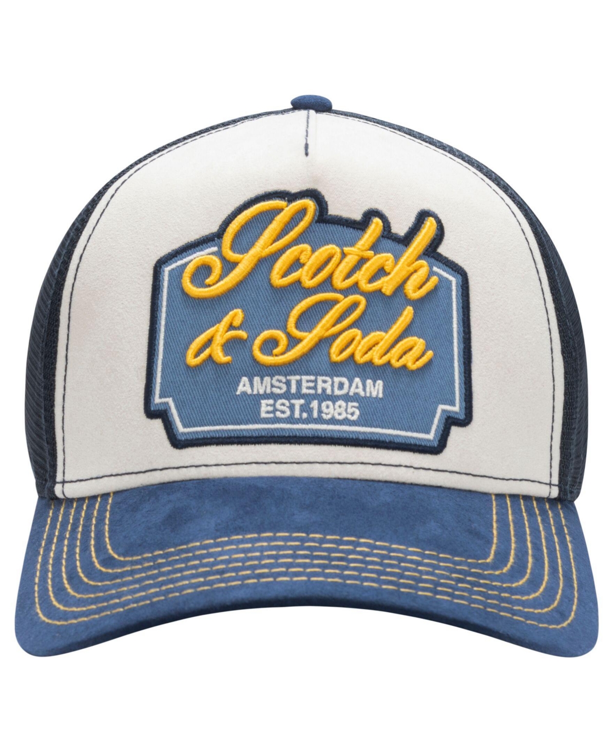 SCOTCH & SODA MEN'S ARENA ADJUSTABLE TRUCKER CAP 