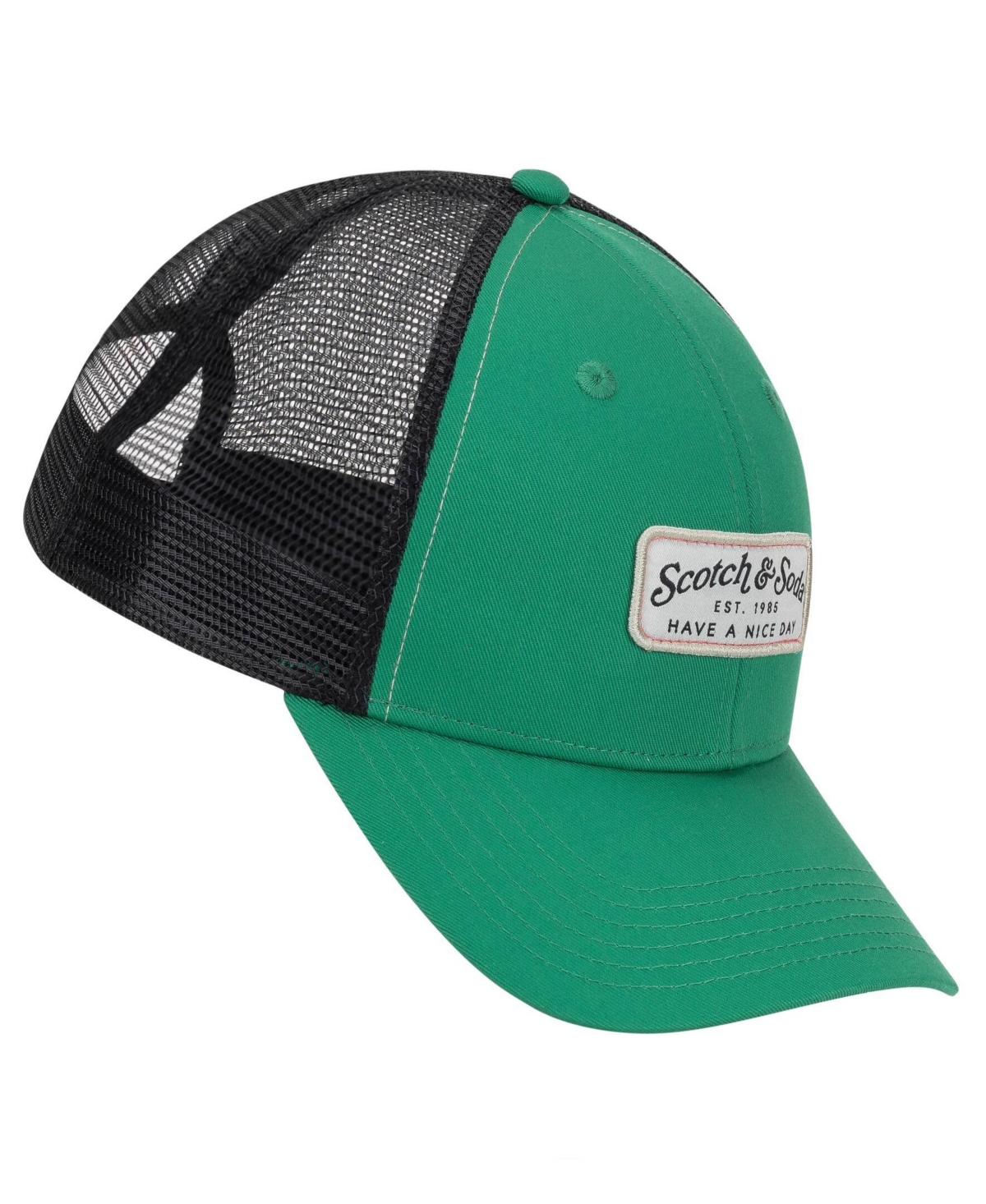 SCOTCH & SODA MEN'S HAVE A NICE DAY TRUCKER HAT 
