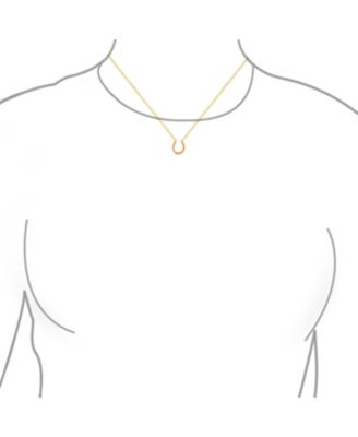 Delicate White or Orange Fire Created Opal Equestrian Good Luck Charm Horseshoe Necklace Pendant .925 Sterling Silver