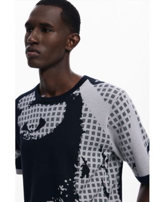 Men's Printed Jacquard T-shirt