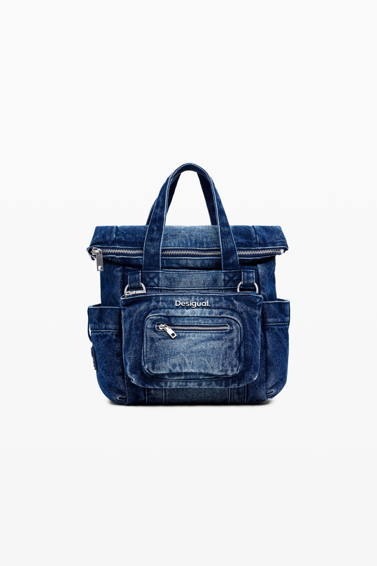 Desigual Women's Small Voyager Denim Backpack