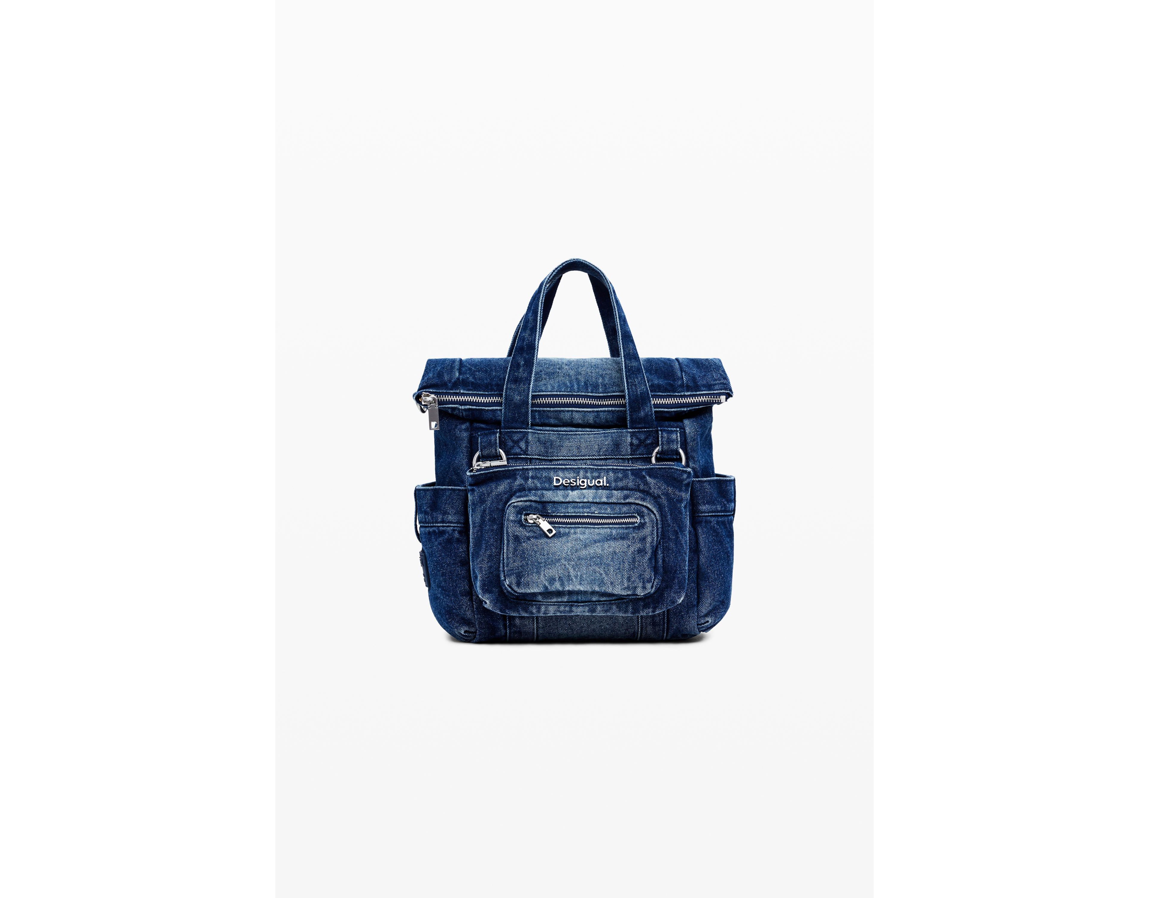 Desigual Women's Small Voyager Denim Backpack