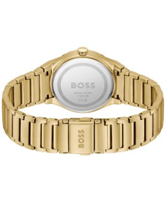 Women's Candor Sport Quartz Ionic Plated Thin Gold-Tone Stainless-Steel Watch, 32mm