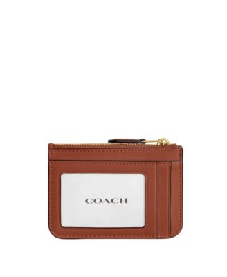 Signature Coated Canvas Essential Mini ID Card Case