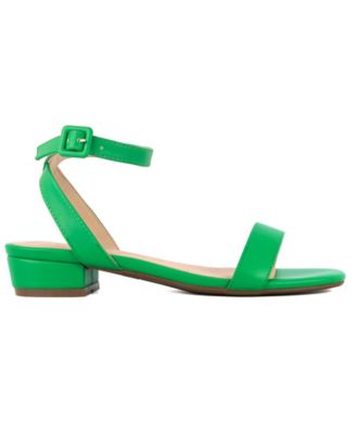 Women's Umpire Ankle Strap Block Heel Sandals