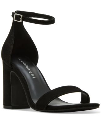 Madden Girl - Sasha Two-Piece Block-Heel Dress Sandals
