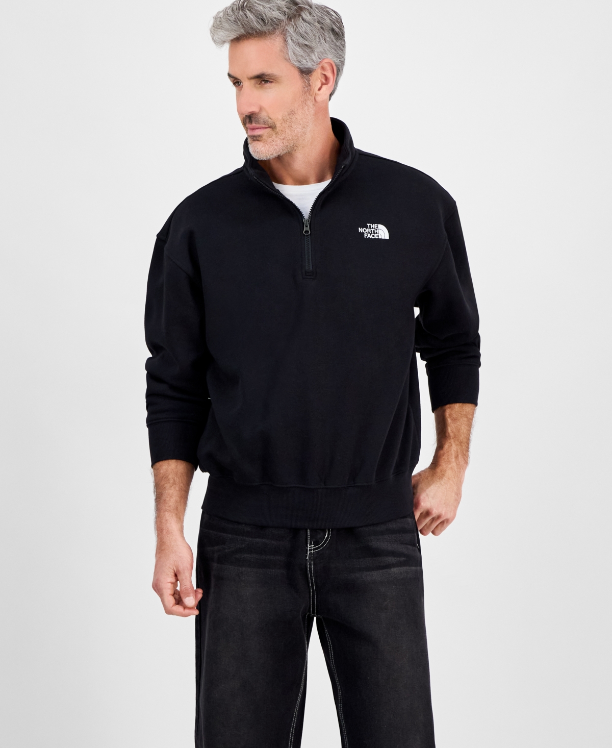 THE NORTH FACE MEN'S EVOLUTION QUARTER-ZIP SWEATSHIRT 