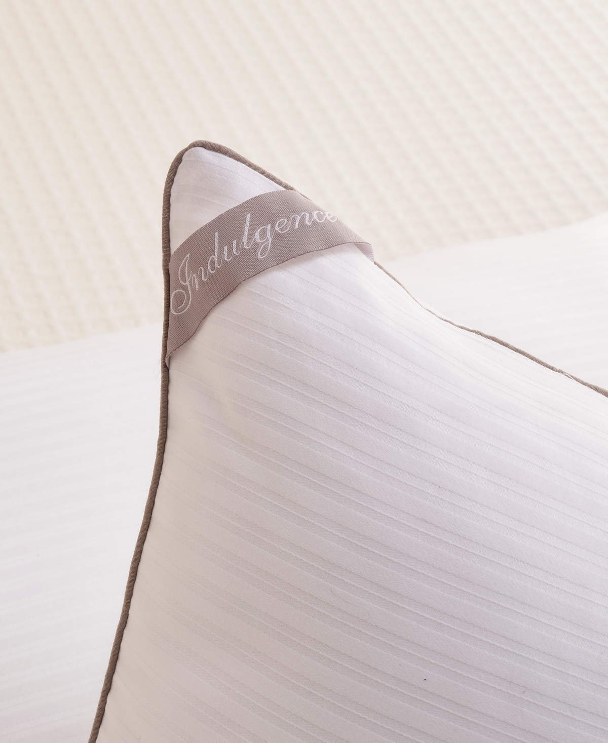 Indulgence by Isotonic 500-thread-count 100% Cotton Cover Back/Stomach Sleeper Pillow