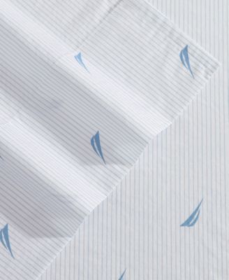 CLOSEOUT! Printed 200-Thread Count Cotton Percale 3-Pc. Sheet Set, Twin XL