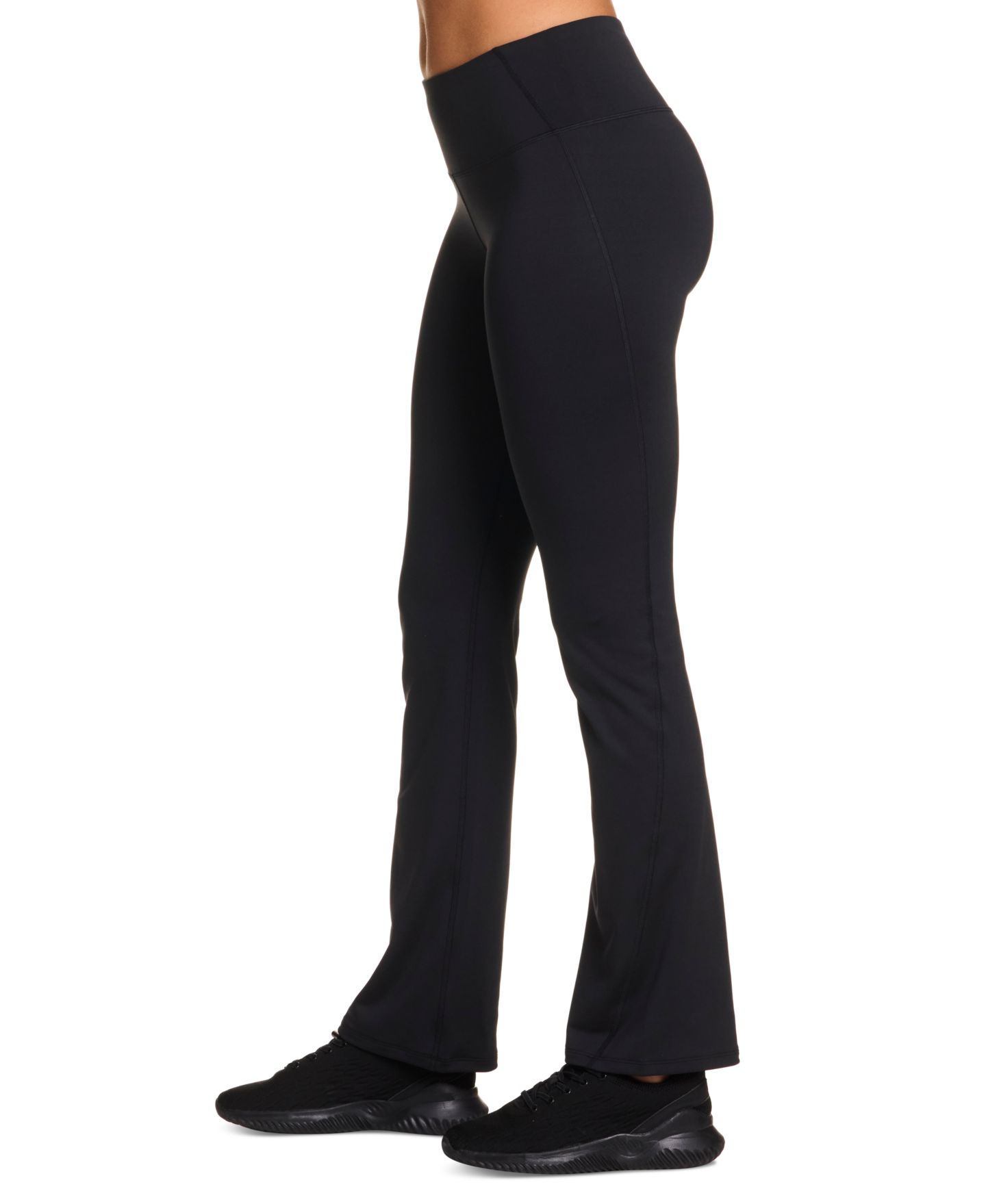 Женские леггинсы Reebok ID Train High-Rise Bootcut, цвет: Чёрный — фото 3