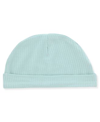 Baby Boys 2-Piece Rib Gown and Hat Set