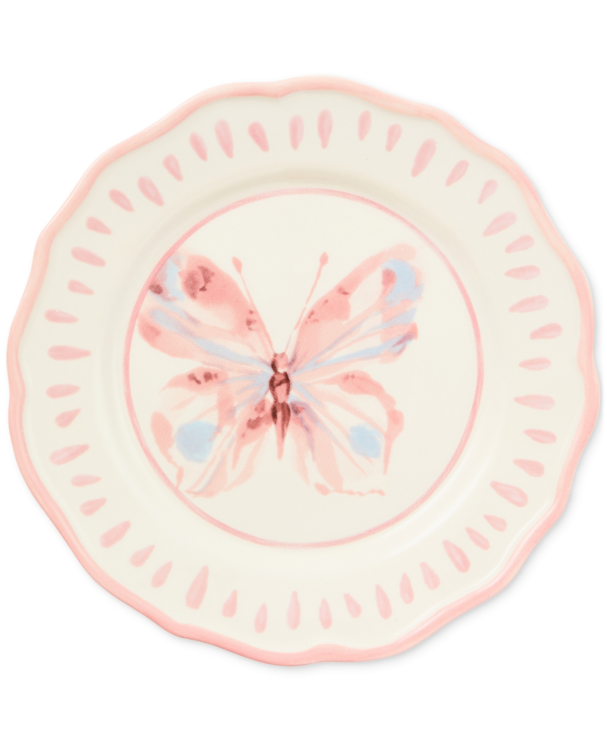 Mackenzie-childs Butterfly Hill Salad Plate