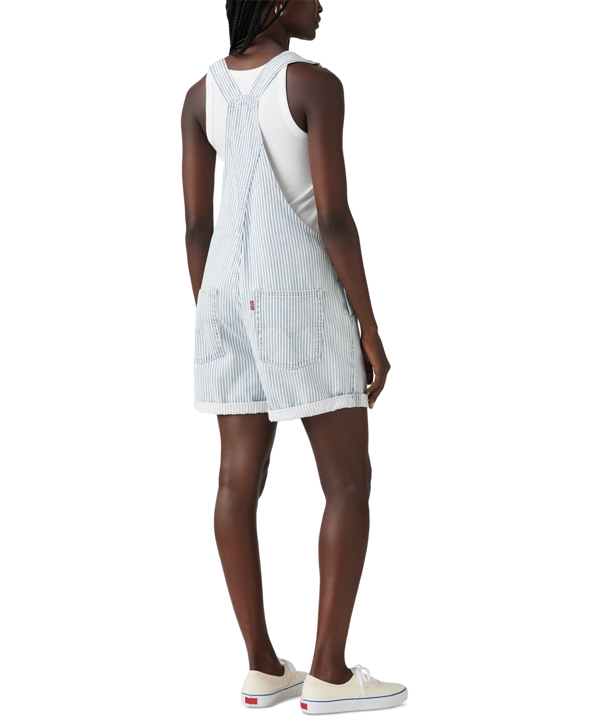 LEVI'S WOMEN'S DENIM COTTON ROMPER 