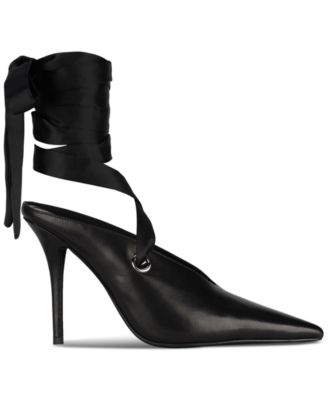 Women's Grateau Sculpted High-Heel Lace-Up Mules