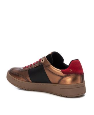 Carmela Collection Women's Leather Casual Sneakers By Xti