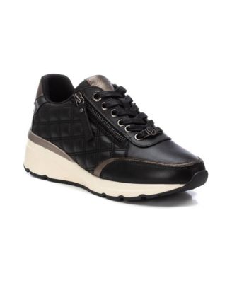 Carmela Collection Women's Leather Casual Sneakers By Xti
