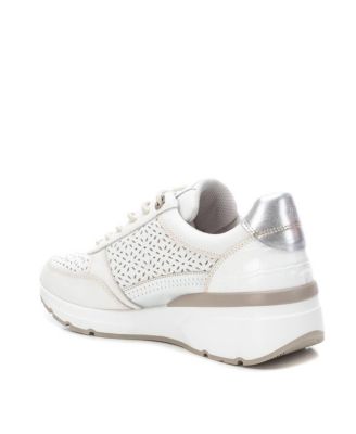 Carmela Collection Women's Leather Casual Sneakers By Xti