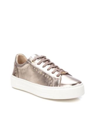 Carmela Collection Women's Leather Casual Sneakers By Xti