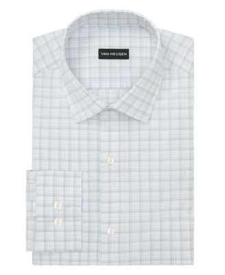 Men's Regular Fit Ultra Wrinkle Free Flex Collar Dress Shirt