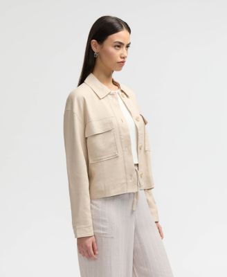 Women s Double Pocket Shacket